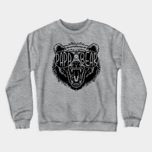 Papa bear sunglasses Crewneck Sweatshirt